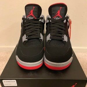 BRAND NEW JORDAN 4s BRED